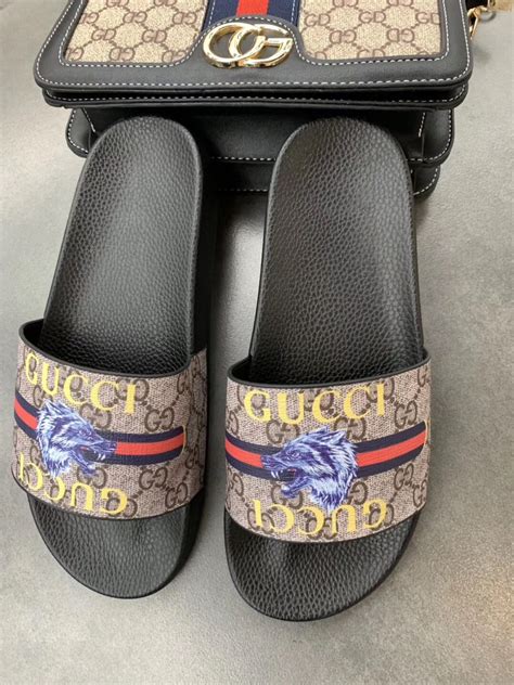 gucci slippers mens fake|gucci slippers diamond.